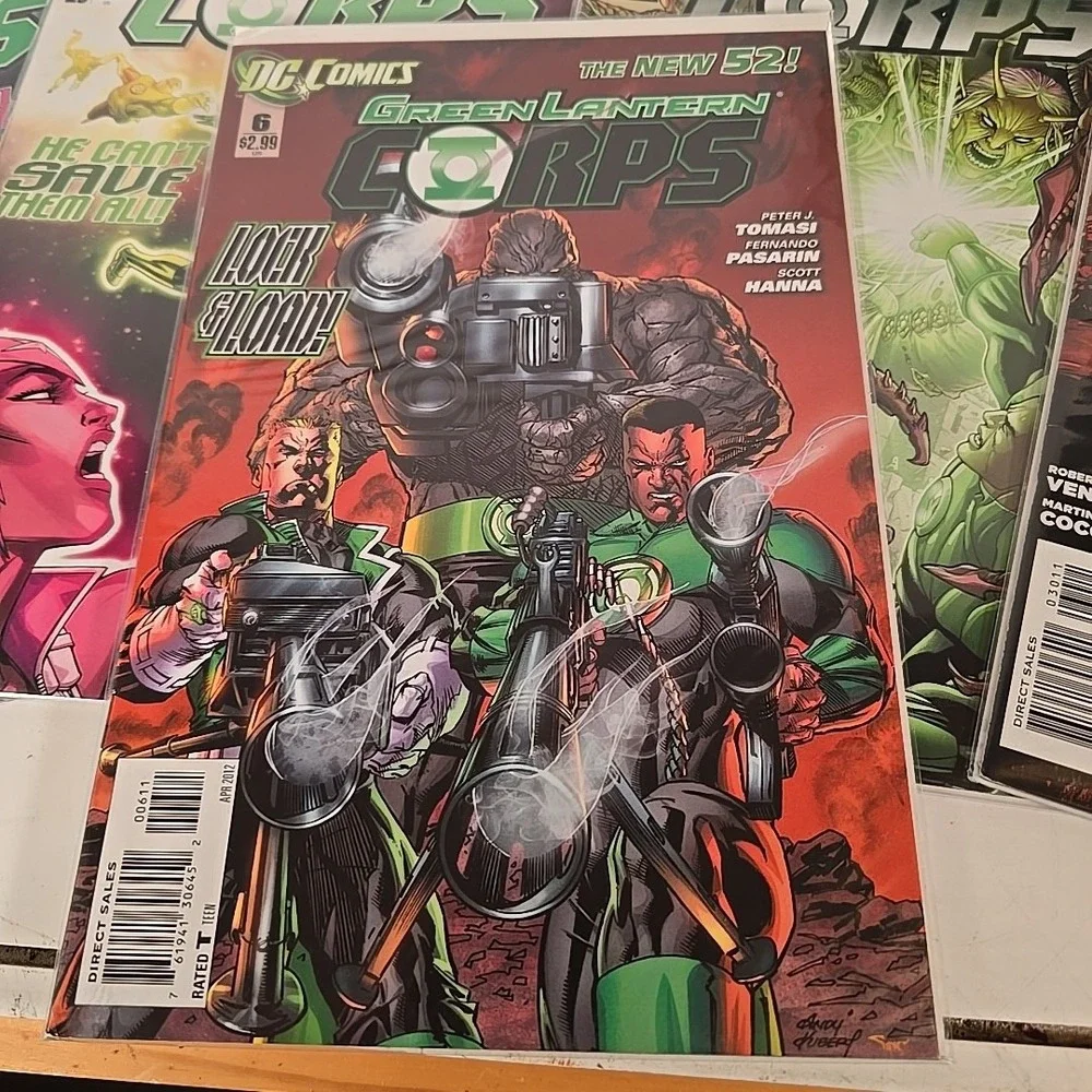 Green‎ Lantern Corps #1 & #5-7, 22, 23, 29, & 30 DC Comics 2012-2014 The New 52!